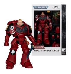 Warhammer 40k - Figurine Assault Intercessor Sergeant (Blood Angel) 18 cm