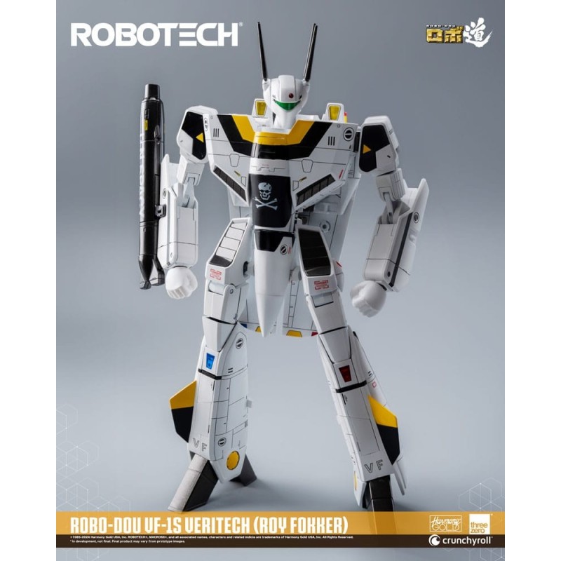 Robotech - Figurine ROBO-DOU VF-1S Veritech (Roy Fokker) 20 cm