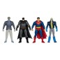 DC Comics - DC Direct Page Punchers Action Figure 4-Pack Batman & Son of Batman & Superman & Joker 7 cm