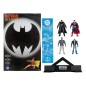 DC Comics - DC Direct Page Punchers Action Figure 4-Pack Batman & Son of Batman & Superman & Joker 7 cm