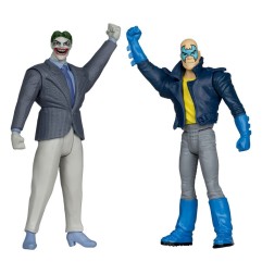 DC Direct Page Punchers - Pack 4 figurines Batman & Son of Batman & Superman & Joker 7 cm