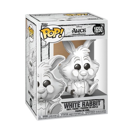 Disney - Figurine POP! Sketched Lapin blanc 9 cm