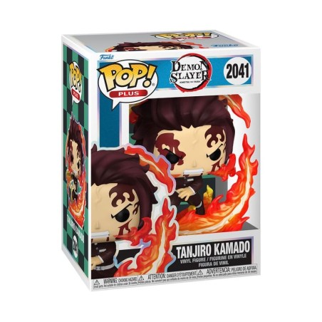 Demon Slayer: Kimetsu no Yaiba - Figurine POP! Tanjiro (Dancing Flash) 9 cm