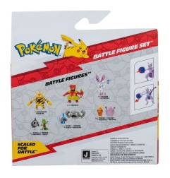 Pokémon - Pack 2 figurines Mewtwo 10 cm & Mew 5 cm