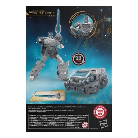 Transformers Age of the Primes Voyager Class - Figurine The Thirteen Prima Prime 18 cm