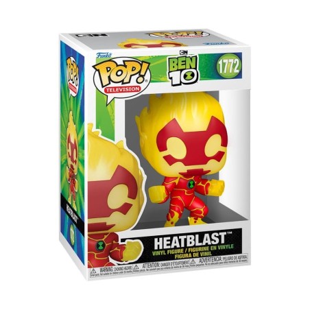 Ben 10 - POP! TV Vinyl Figures Heatblast 9 cm