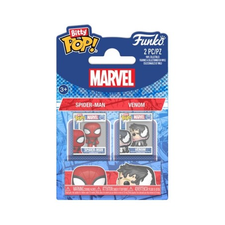 Spider-Man - Bitty POP! Vinyl Figure 2-Pack &Vnm 2,5 cm