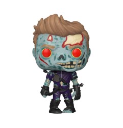 Marvel - Zombies POP!  Vinyl Figure Zombie Hawkeye 9 cm