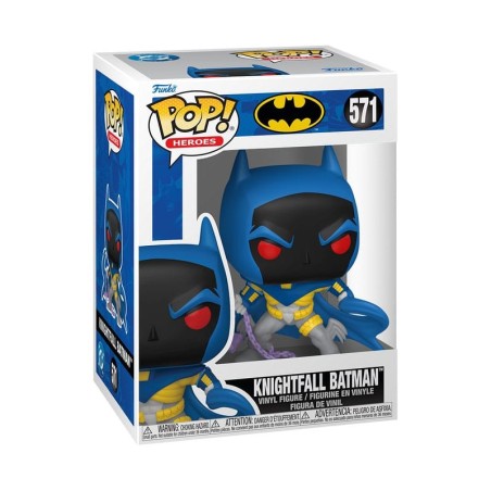 DC Comics - DC Thru The Years POP! Heroes Vinyl Figures Knightfall Batman(90's) 9 cm