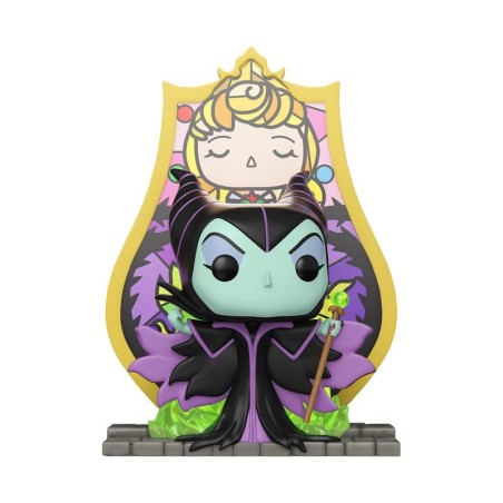 Sleeping Beauty - Disney POP! Deluxe Vinyl Figure Maleficent (Glass) 9 cm
