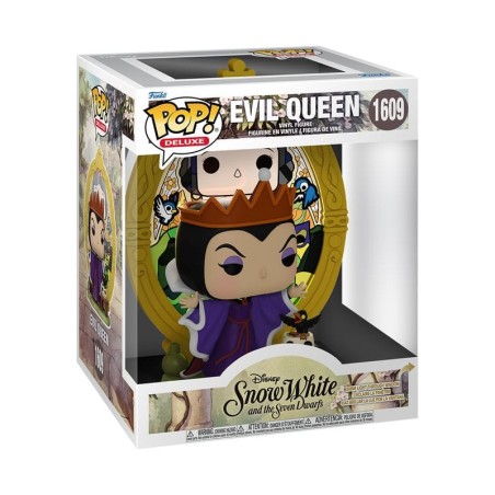 Disney Villians - Figurine POP! Deluxe Evil Queen (Glass) 9 cm