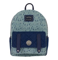 Pokémon - Pokemon by Loungefly Mini Backpack Faux Denim