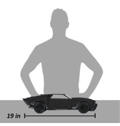 DC Comics - The Batman (2022) DC Multiverse Vehicle Batmobil (Gold Label) 48 cm