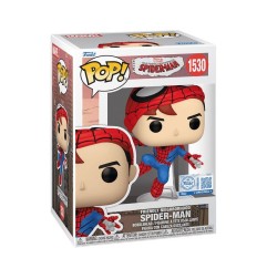 Votre fidèle serviteur Spider-Man - Figurine POP! Spider-Man (Unmasked) *Exclusive Version* 9 cm