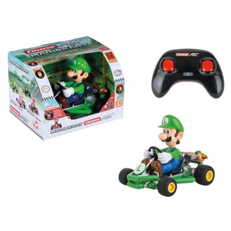 Super Mario Kart - Voiture télécommandée RC 1/18 2,4GHz Pipe Kart Luigi