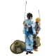 Naruto - Pack 2 statuettes G.E.M. Naruto & Sasuke Kabuki Ver. 23 cm