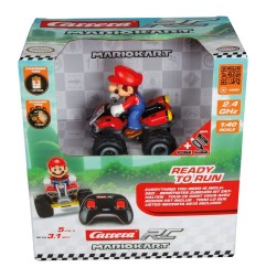 Super Mario Kart - Quad télécommandée RC 1/40 2,4GHz Mario