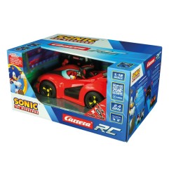 Sonic The Hedgehog - Voiture télécommandée RC 1/18 2,4GHz Shadow Performance