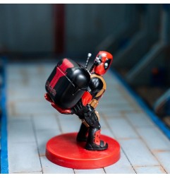 Marvel - Holdems Mini Holder & Wireless Headphones Deadpool with TWS Buds Pro 10 cm