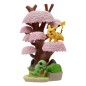 Pokémon - Figurines Environment Set Forêt de printemps & Chenipan & Pikachu 5 cm