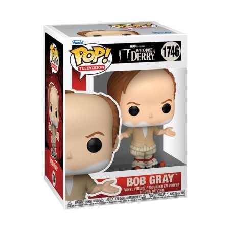 It - -Welcome to Derry POP! Plus Vinyl Figure Bob Gray 9 cm