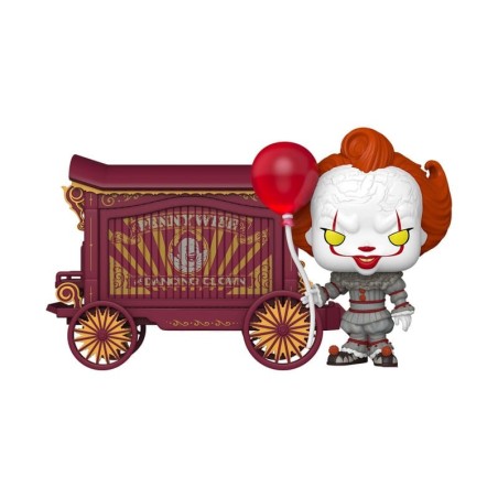Ça : Bienvenue à Derry - Figurine POP! Pennywise & Wagon 9 cm