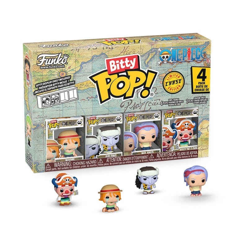 One Piece - Bitty POP! Vinyl Figure 4-Pack Nami 2,5 cm