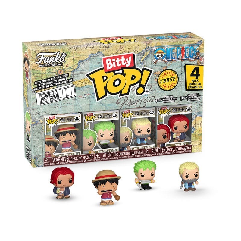 One Piece - Bitty POP! Vinyl Figure 4-Pack Luffy 2,5 cm One Piece - Bitty POP! Vinyl Figure 4-Pack Luffy 2,5 cm