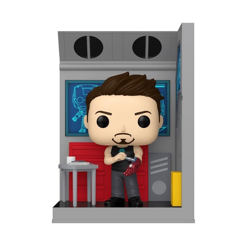 Marvel - POP! Nooks Vinyl Figure Tony's Garage 9 cm