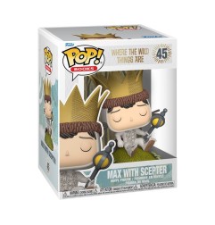 Max et les Maximonstres - Figurine POP! Max avec Sceptre 9 cm