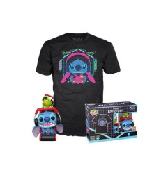 Lilo & Stitch - POP! & Tee Box Gmr Stitch w/frog Size M