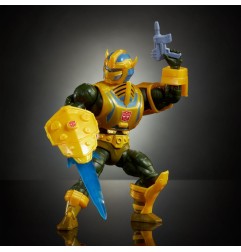 Les Maîtres de l´Univers x Transformers - Figurine Bumblebee Armor Man-At-Arms heo European Exclusive 14