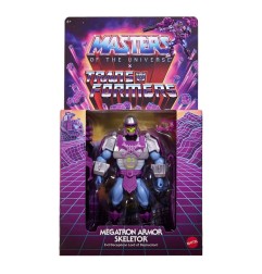 Les Maîtres de l' Univers x Transformers - Figurine Megatron Armor Skeletor heo European Exclusive 14 cm