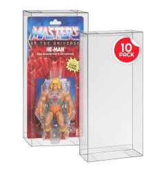 Les Maîtres de l'Univers  - Pack 10 boîtes de protection en PET pour figurines Les Maîtres de l'Univers Origins