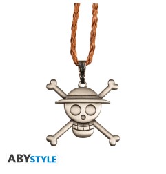 One Piece - Collier One Piece avec pendentif 3D Skull