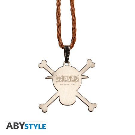 One Piece - Collier One Piece avec pendentif 3D Skull