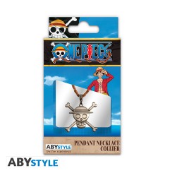 One Piece - Collier One Piece avec pendentif 3D Skull