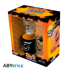 Naruto Shippuden - Pack Verre 29cl + Shooter + Mini Mug Naruto Shippuden