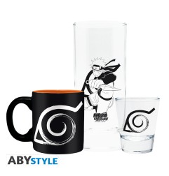 Naruto Shippuden - Pack Verre 29cl + Shooter + Mini Mug Naruto Shippuden