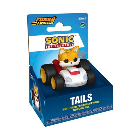 Sonic The Hedgehog Super Racers - Figurine Diecast Tails 5 cm