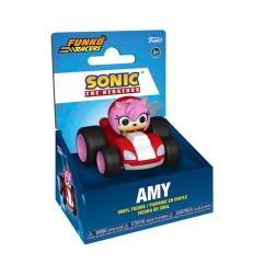 Sonic - The Hedgehog - Sonic The Hedgehog Super Racers Diecast Figure Amy Rose 5 cm