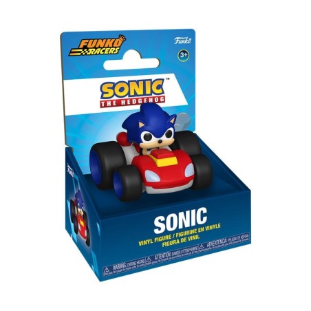 Sonic The Hedgehog Super Racers - Figurine Diecast Sonic 5 cm