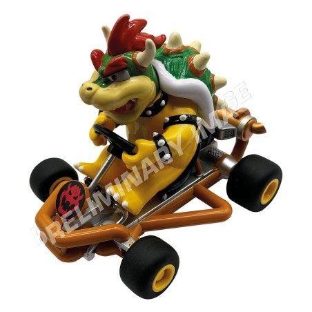 Super Mario Kart - Voiture télécommandée RC 1/18 2,4GHz Pipe Kart Bowser