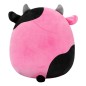 Squishmallows - Peluche Pollyanna la vache noire et rose 30 cm