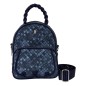 Loungefly - Mini Backpack Convertible Denim