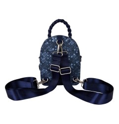 Loungefly - Mini Backpack Convertible Denim