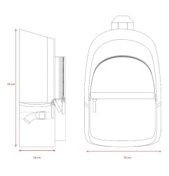 Fortnite - Sac à dos Battle Royal 45 cm