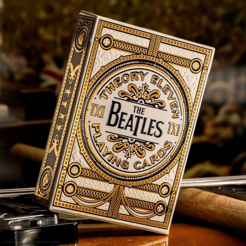 The Beatles - Jeu de cartes The Beatles White Special Edition