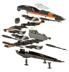 Star Wars - Model Kit 1/78 Poe's X-Wing Fighter 22 cm