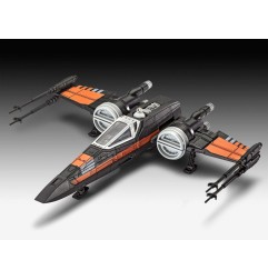 Star Wars - Model Kit 1/78 Poe's X-Wing Fighter 22 cm
